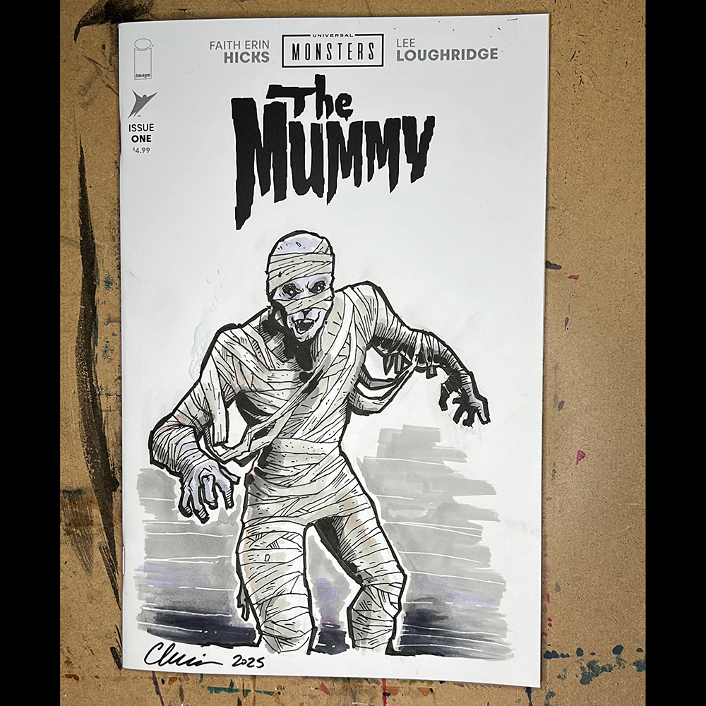 cover horror mummy